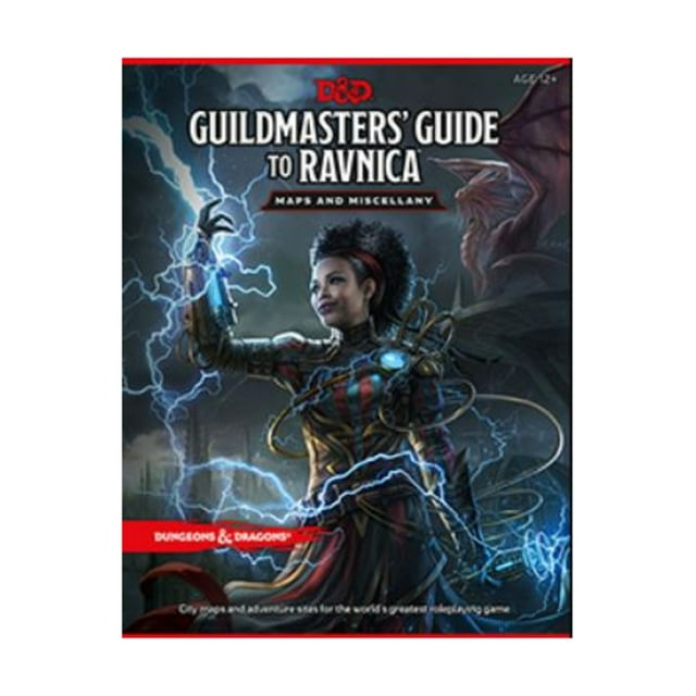 Dungeons & Dragons: Dungeons & Dragons Guildmasters' Guide to Ravnica Maps and Miscellany (D&D/Magic: The Gathering Accessory) (Other)