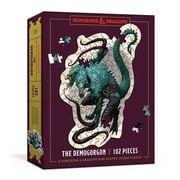 Dungeons & Dragons Dungeons & Dragons Mini Shaped Jigsaw Puzzle The Demogorgon Edition 102-Piece Collectible Puzzle for All Ages Other