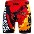 thumbnail image 1 of ODD SOX – Dungeons & Dragons Boxer Briefs for Men 2X-Large – Dragon Fire Fantasy Underwear, D&D, 1 of 3