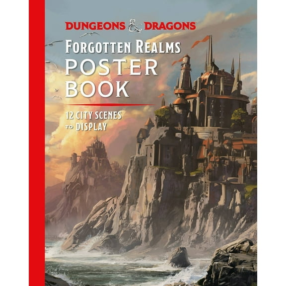 Dungeons & Dragons Forgotten Realms Poster Book, (Paperback)