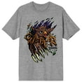 thumbnail image 1 of Dungeons & Dragons Game Owlbear Heather Grey  Tee Shirt- L, 1 of 4