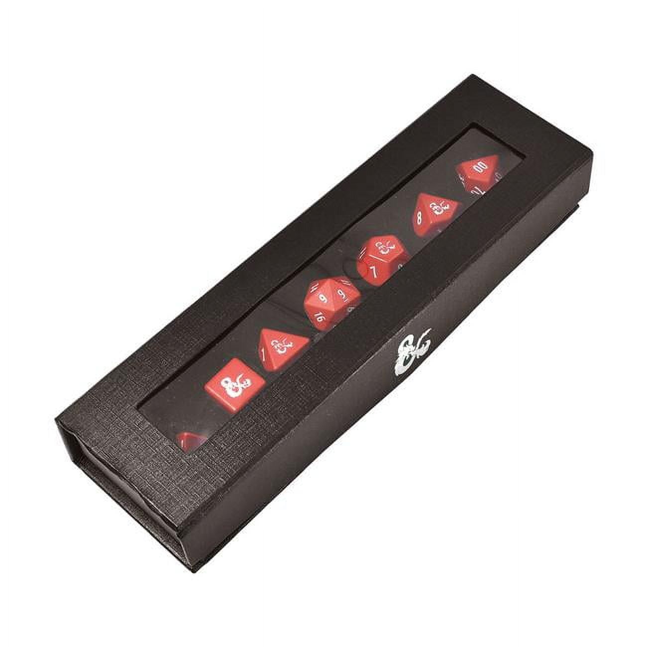 Vivid Heavy Metal Dice: Red main image 1