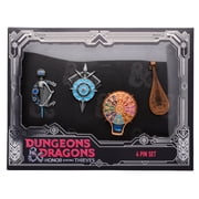 Dungeons & Dragons Honor Among Thieves 3D 4 Pin Set - D&D Officially Licensed Enamel Lapel Pins