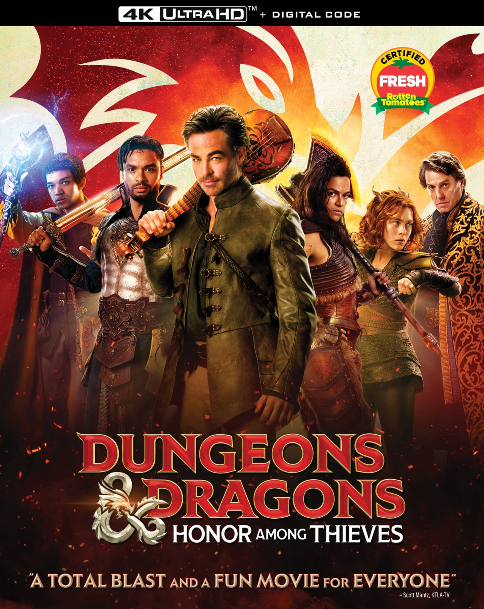 Dungeons & Dragons: Honor Among Thieves (4K Ultra HD + Digital Copy)