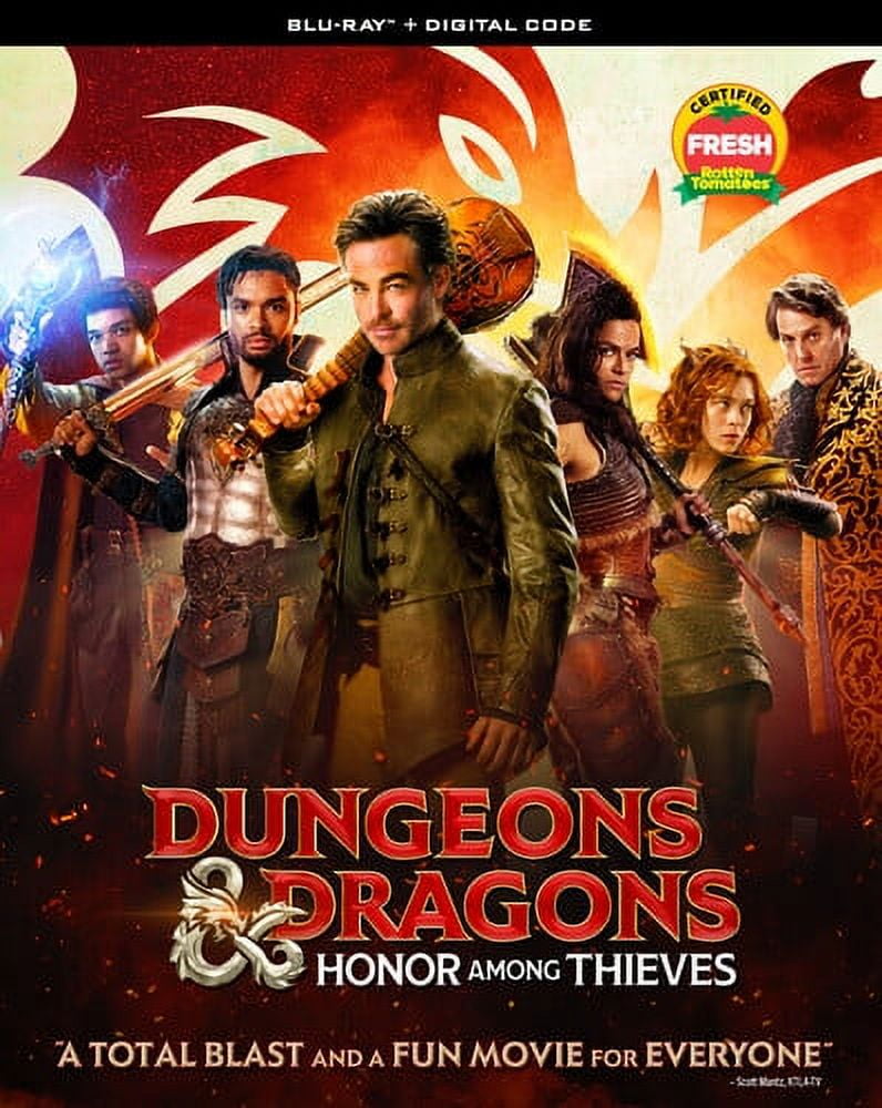 Dungeons & Dragons: Honor Among Thieves (Blu-Ray + Digital Copy) 