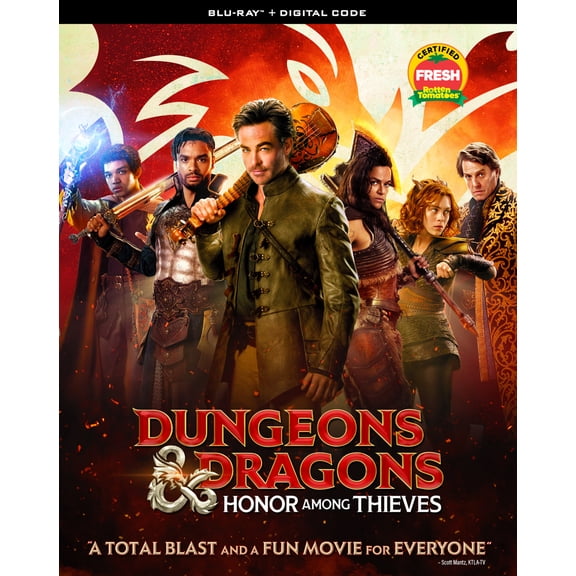 Dungeons & Dragons: Honor Among Thieves (Blu-Ray + Digital Copy)
