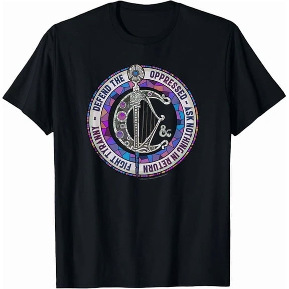 Dungeons & Dragons: Honor Among Thieves Harp Stained Glass T-Shirt