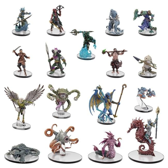 Dungeons & Dragons Icons of the Realms Seas & Shores Set 28 Booster ...