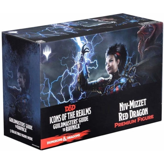 Dungeons & Dragons Icons of the Realms: Guildmasters' Guide to Ravnica Niv-Mizzet Red Dragon Premium Figure