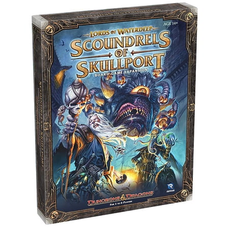 Dungeons & Dragons: Lords of Waterdeep - Scoundrels of Skullport Expansion - Competitive Fantasy Board Game, Renegade Games, Ages 14+, 2-6 Players