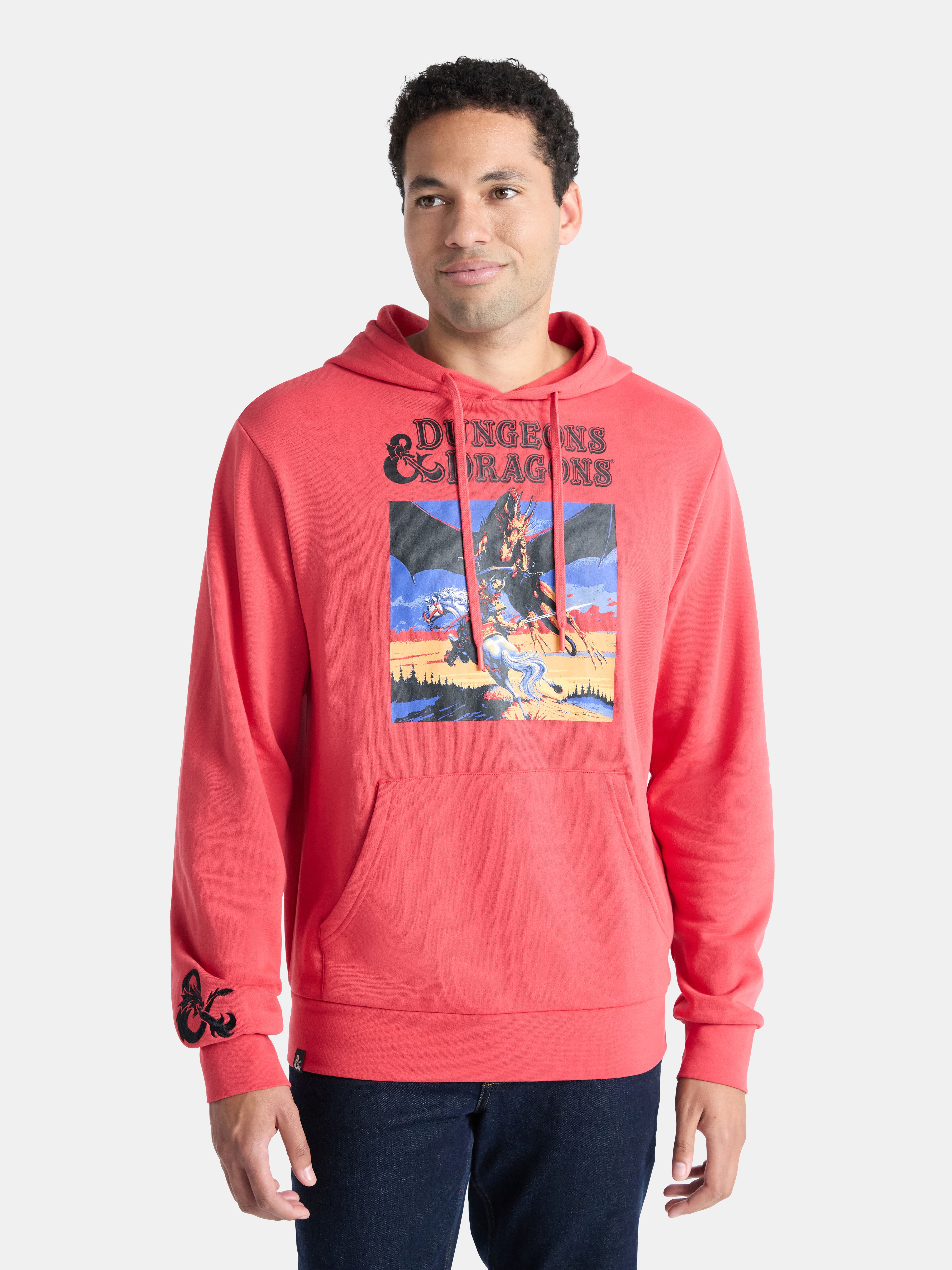 Dungeons & Dragons Men's and Big Men's Graphic Hoodie, Sizes S-3XL