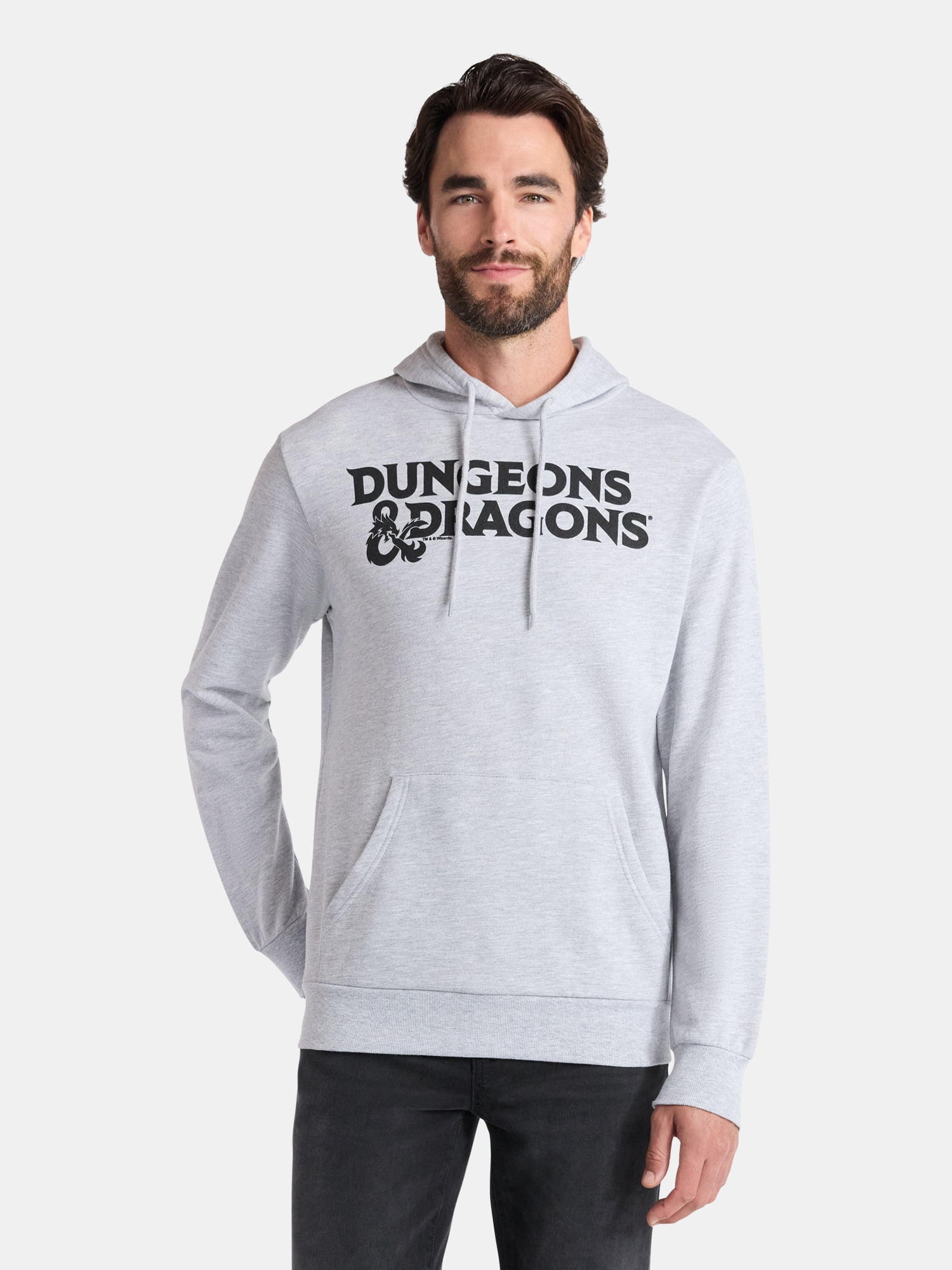 Dungeons and Dragons Men's and Big Men's Graphic Hoodie, Sizes S-3XL