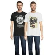 Dungeons & Dragons Men's and Big Men's Graphic Tee, 2-Pack, Sizes S-3XL