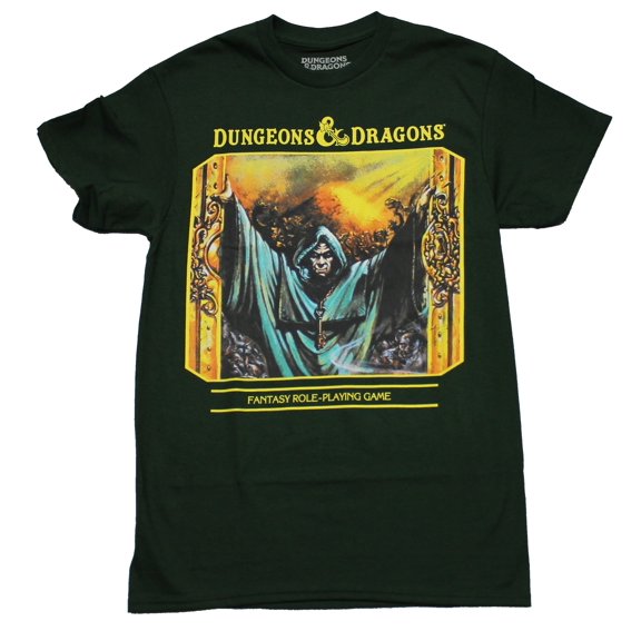 Dungeons & Dragons Mens T-Shirt - Dungeon Masters Guide 1983 Cover