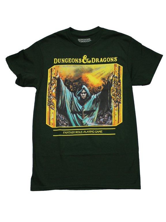 Dungeons & Dragons Mens T-Shirt - Dungeon Masters Guide 1983 Cover (3X-Large)