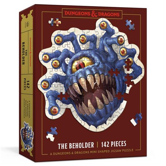 Dungeons & Dragons Mini Shaped Beholder Puzzle, 142 Piece