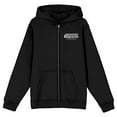 thumbnail image 1 of Dungeons & Dragons Moloch Cover Art Long Sleeve Men's Black Zip-Up Hooded Sweatshirt-Small, 1 of 5