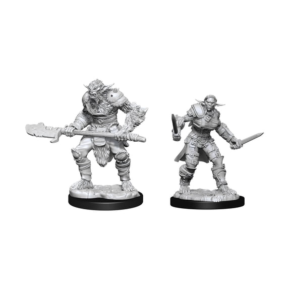 Dungeons & Dragons Nolzur’s Marvelous Miniatures: Bugbear Barbarian and ...