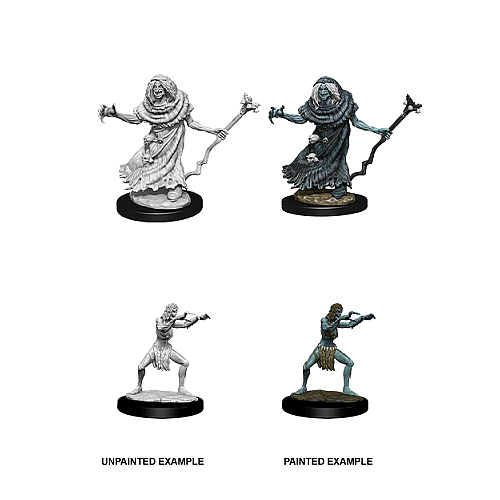 Dungeons & Dragons Nolzur's Marvelous Unpainted Miniatures: Sea Hag and Bheur Hag