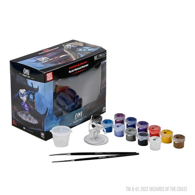 Dungeons & Dragons Nolzurs Marvelous Miniatures Oni Paint Night Kit