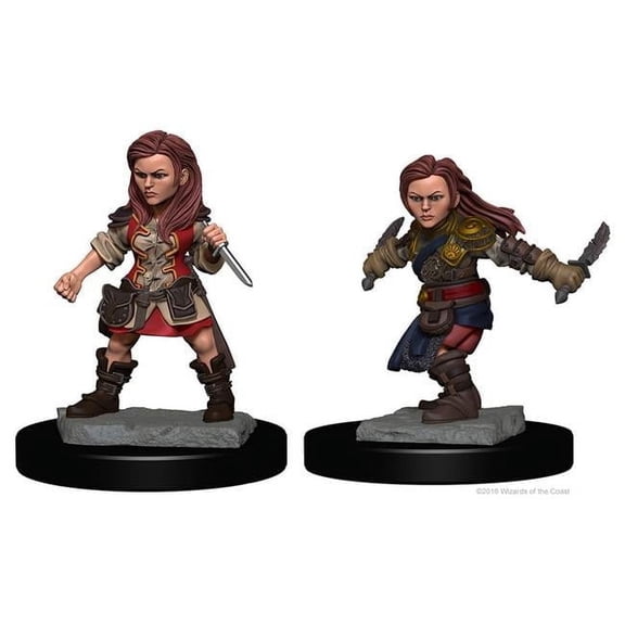 Dungeons & Dragons Nolzurs Marvelous Unpainted Halfling Female Rogue W1 Miniature