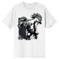 thumbnail image 1 of Dungeons & Dragons Owlbear Crew Neck Short Sleeve Men's White T-shirt - 5XL, 1 of 3