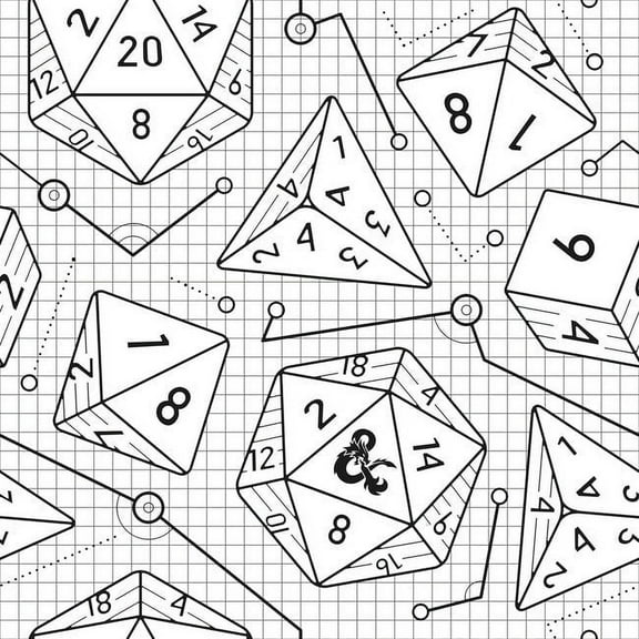 Dungeons & Dragons Peel & Stick Wallpaper