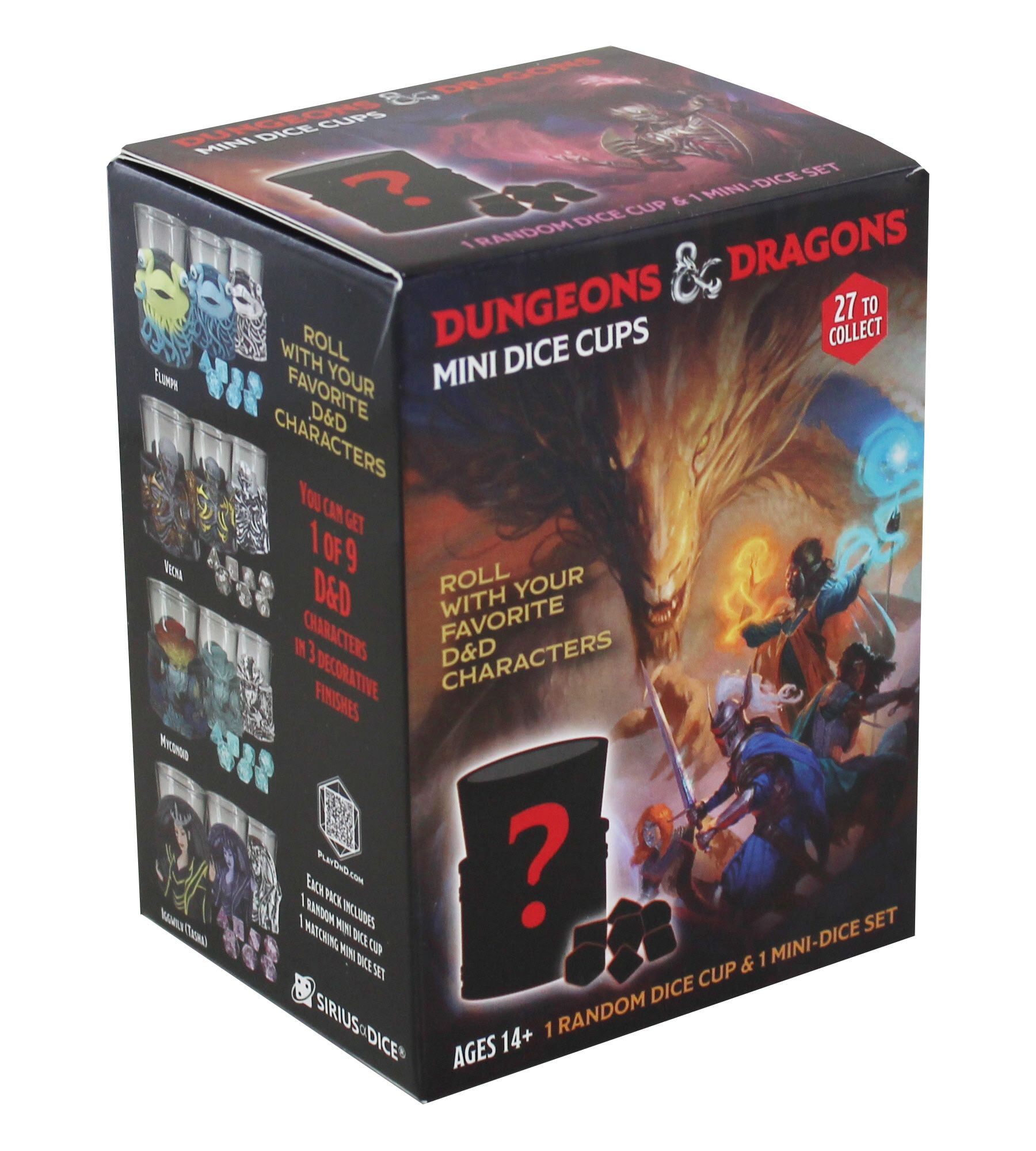 Dungeons & Dragons Series 2 Mystery Mini Dice Cup Set (RANDOM)