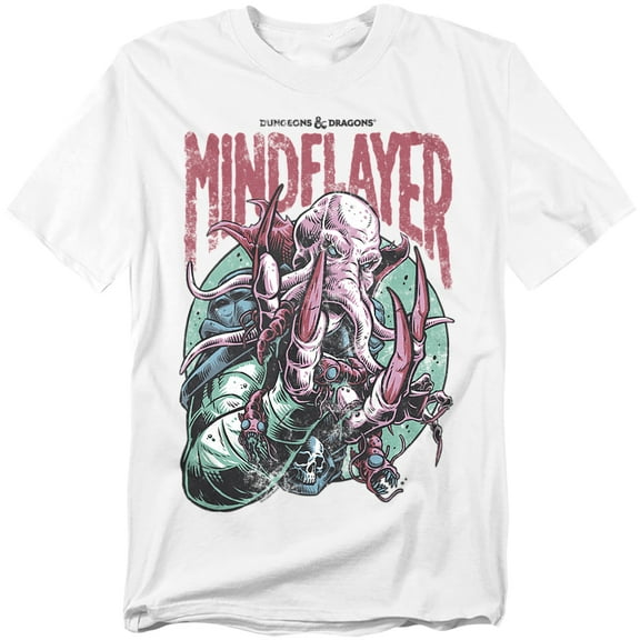 Dungeons Dragons T-Shirt Mindflayer Monster Unisex Graphic Tee For Men & Women