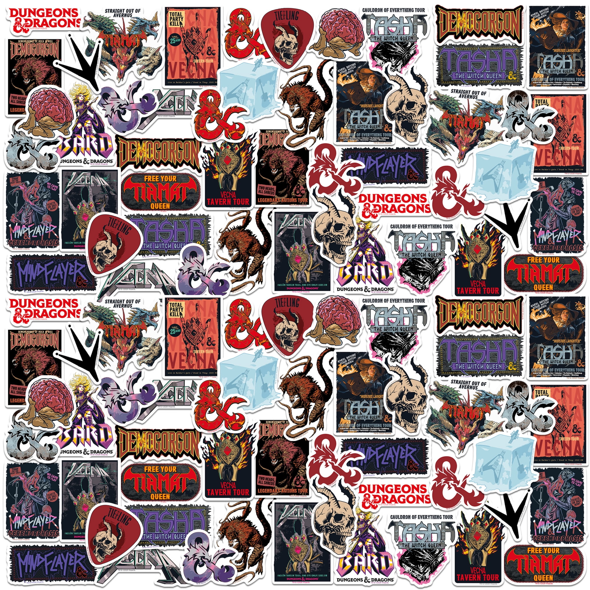 Dungeons & Dragons Tavern Tour Collection 100ct Vinyl Large Deluxe ...