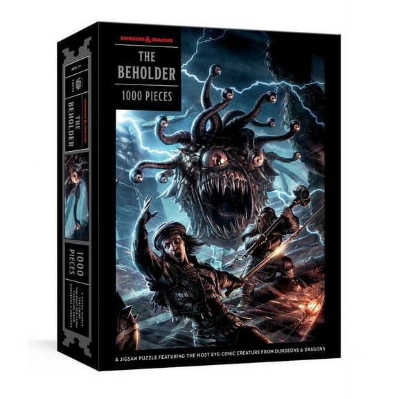 Dungeons & Dragons: The Beholder Puzzle : A Dungeon & Dragons Jigsaw Puzzle: Jigsaw Puzzles for Adults (Game)