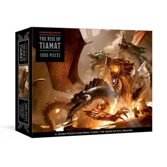 Dungeons & Dragons Rise Of Tiamat Dragon Puzzle