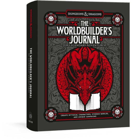 Dungeons & Dragons The Worldbuilder's Journal of Legendary Adventures (Dungeons & Dragons), (Hardcover)