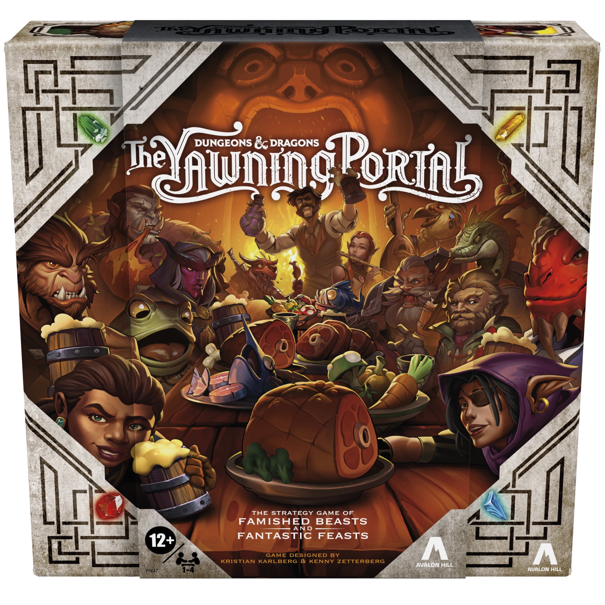 Dungeons & Dragons: The Yawning Portal Game, D&D Strategy Board Game for 1-4 Players, Ages 12+