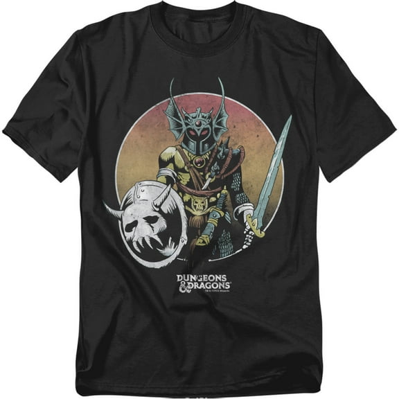 Dungeons & Dragons Warduke Unisex Adult T Shirt (Small) Black