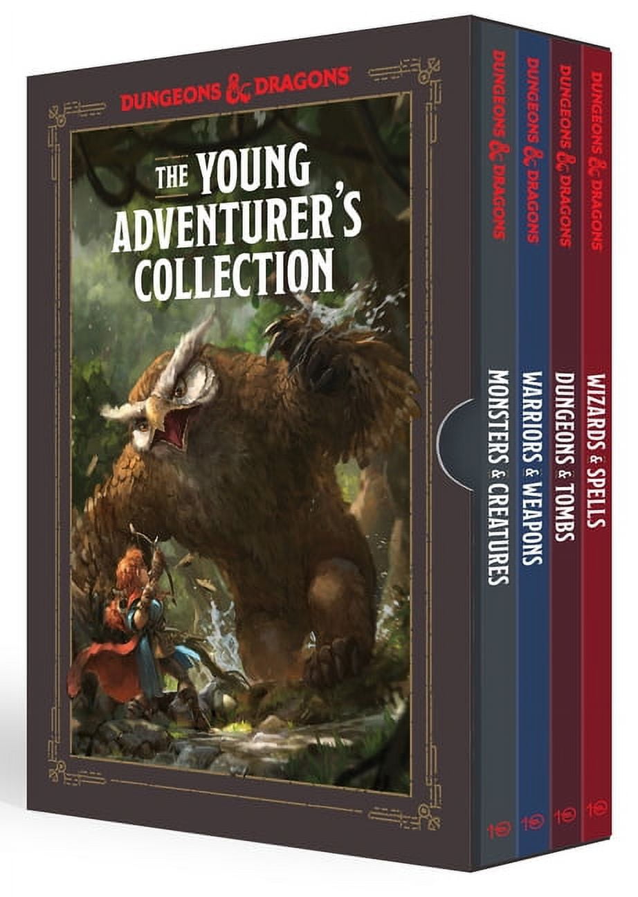 JIM ZUB; STACY KING; ANDREW WHEELER Dungeons & Dragons Young Adventurer& The Young Adventurer's Collection Box Set 1 [Dungeons & Dragons 4 Books]: Monsters & Creatures, Warriors &a, (Paperback)