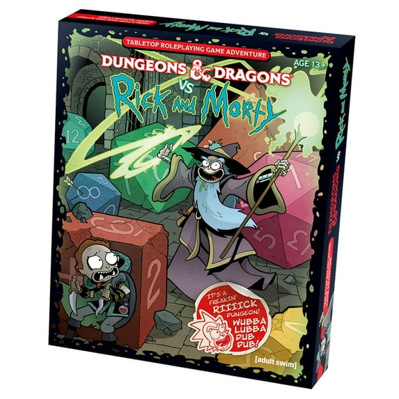 Dungeons & Dragons vs Rick and Morty (D&D Tabletop Roleplaying Game Adventure Boxed Set
