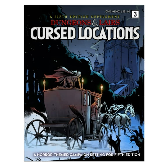 DMDave Dungeons & Lairs #3 - Cursed Locations New