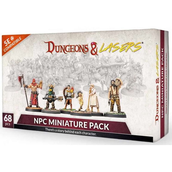 Dungeons & Lasers NPC Miniature Pack