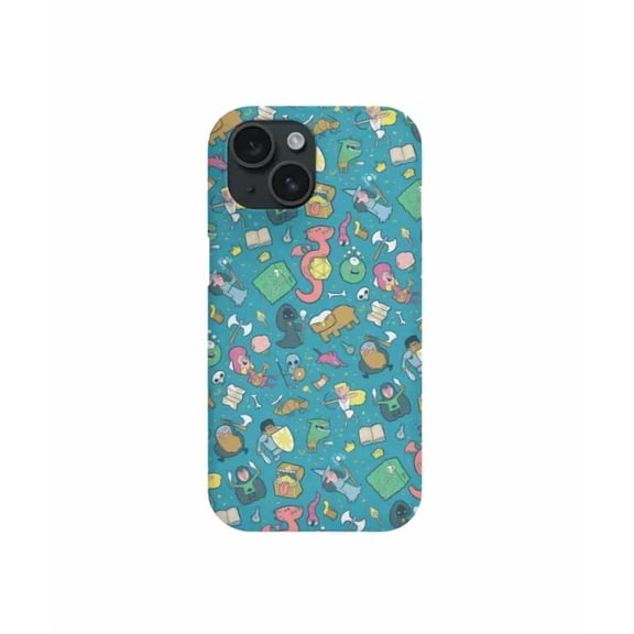 Dungeons & Patterns RPG Gamer D&D Art H630Protective Case for iPhone 17 16 15 14 13 12 11 Pro Max – Modern Unisex Style