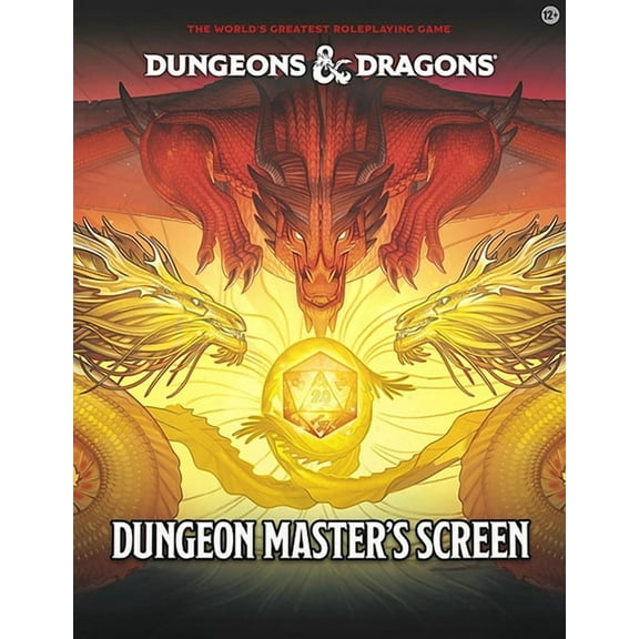 Dungeons & Dragons Rpg: Dungeon Masters Screen (2024), (Hardcover)