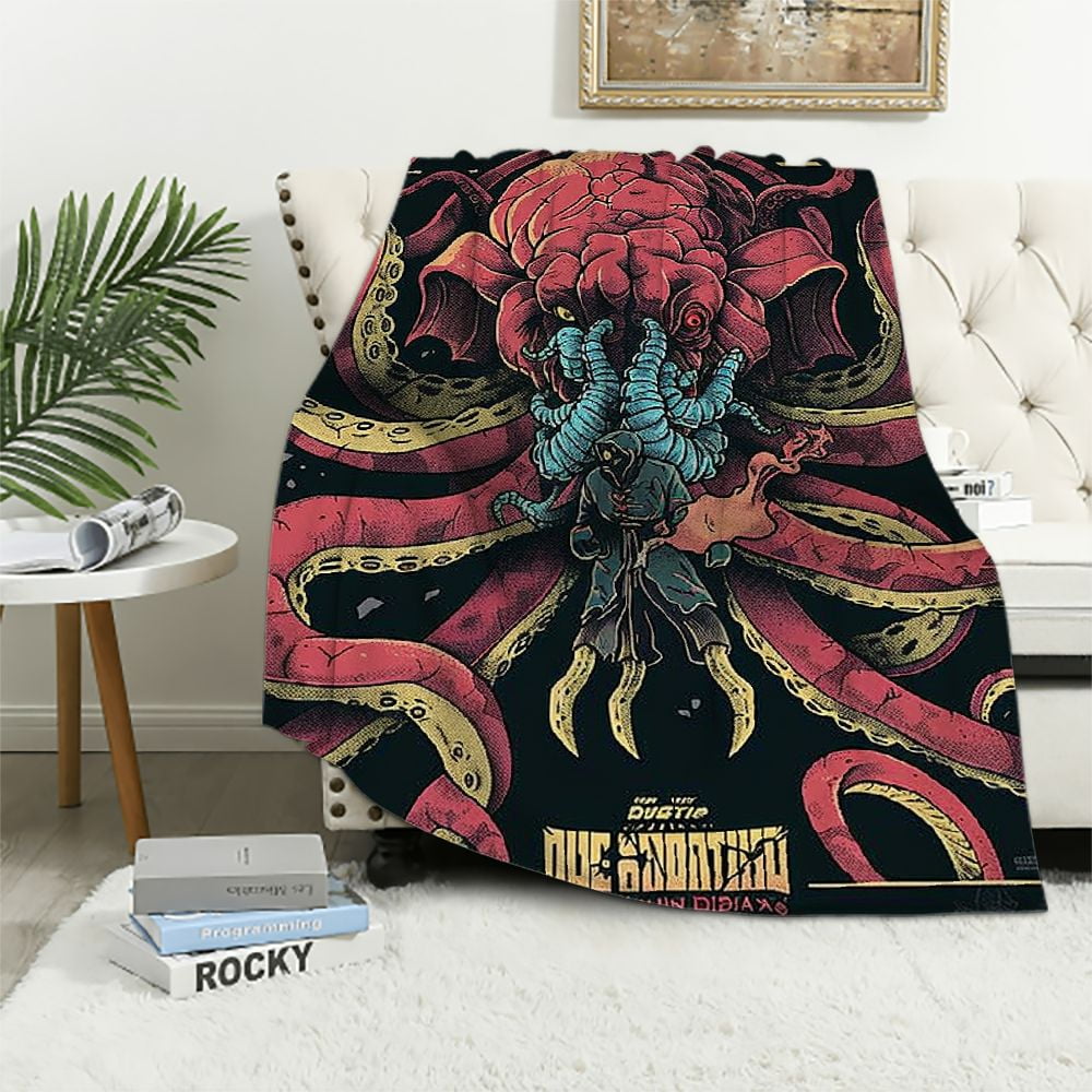 Dungeons & Dragons Silk Touch Throw Blanket, Mindflayer - Walmart.com