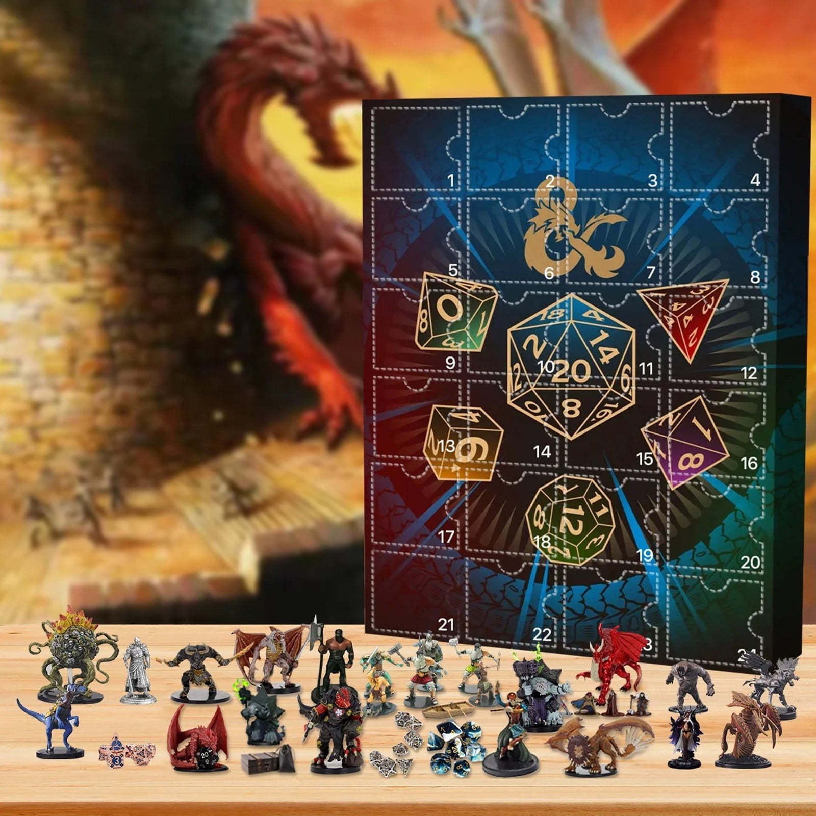 Dungeons and Dragons Advent Calendar 2025, DND Advent Calendar 2025