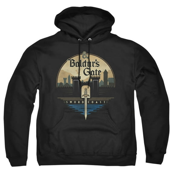 Dungeons and Dragons Baldur's Gate Unisex Adult Pull-Over Hoodie
