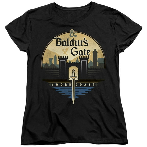 Dungeons and Dragons Baldur's Gate Women's T Shirt