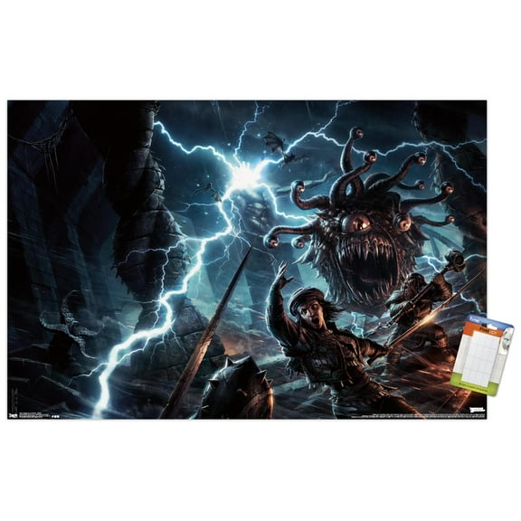 Dungeons and Dragons - Battle Wall Poster, 22.375" x 34"