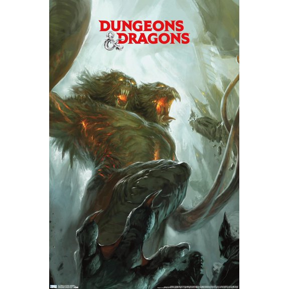 Dungeons and Dragons - Demogorgon Wall Poster, 22.375" x 34"