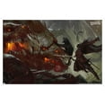 thumbnail image 1 of Dungeons and Dragons - Drizzt vs Demogorgon Wall Poster, 22.375" x 34" Framed, 1 of 6