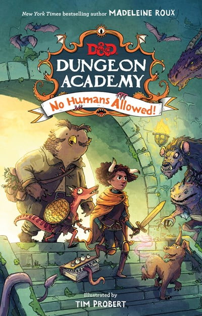 Dungeon Academy: No Humans Allowed! Hardcover Fiction Book