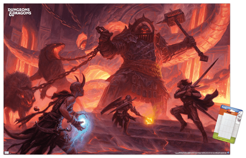 Dungeons and Dragons - Fire Giant Wall Poster, 22.375" x 34"